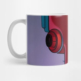 Four-eyed robot Mug